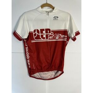 Primal Cycling Jersey QEP Resources Short Sleeve Bike Top Mens Small